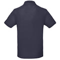 Night Navy - Back - B&C Mens Inspire Polo