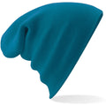 Teal Blue - Back - Beechfield Unisex Adults Original Cuffed Beanie