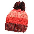 Cherry Sherbet - Lifestyle - Beechfield Womens-Ladies Corkscrew Pom Pom Beanie