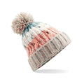 Milkshake Mix - Front - Beechfield Womens-Ladies Corkscrew Pom Pom Beanie