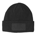 Black - Back - Beechfield Unisex Adults Thinsulate Printer Beanie