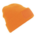 Fluoresent Orange - Front - Beechfield Unisex Adults Thinsulate Printer Beanie