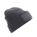 Graphite - Front - Beechfield Unisex Adults Thinsulate Printer Beanie