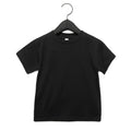 Black - Front - Bella + Canvas Childrens-Kids Jersey T-Shirt