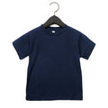 Navy Blue - Front - Bella + Canvas Childrens-Kids Jersey T-Shirt