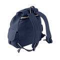 Vintage Oxford Navy - Back - Quadra Vintage Canvas Backpack - 18 Litres (Pack of 2)