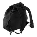 Vintage Black - Back - Quadra Vintage Canvas Backpack - 18 Litres (Pack of 2)