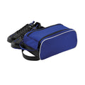 Bright Royal-Black-White - Back - Quadra Teamwear Shoe Bag - 9 Litres (Pack of 2)