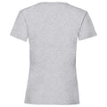 Heather Grey - Back - Fruit of the Loom Girls Valueweight T-Shirt (Pack of 2)