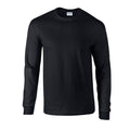 Black - Front - Gildan Mens Long Sleeve Hammer Shirt