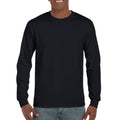 Black - Back - Gildan Mens Long Sleeve Hammer Shirt