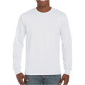 White - Back - Gildan Mens Long Sleeve Hammer Shirt