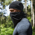 Black - Back - Beechfield Adults Unisex SportTech Neck Warmer