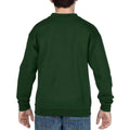 Black - Close up - Gildan Childrens Unisex Heavy Blend Crewneck Sweatshirt