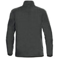 Graphite Grey-Black - Back - Stormtech Mens Shasta Tech Fleece