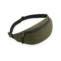 Military Green - Front - Bagbase Adults Unisex Recycled Waistpack