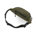 Military Green - Back - Bagbase Adults Unisex Recycled Waistpack