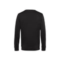 Black Pure - Back - B&C Mens Organic Crew Neck Sweat