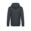 Asphalt - Back - B&C Mens King Zipped Hooded Sweat