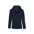 Navy - Back - B&C Womens-Ladies Queen Hoodie