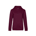 Aubergine Purple - Front - B&C Womens-Ladies Queen Hoodie