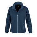 Navy - Front - Result Womens-Ladies Softshell Body Warmer