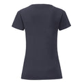 Deep Navy - Back - Fruit of the Loom Girls Iconic 150 T-Shirt