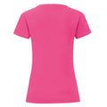 Fuchsia - Back - Fruit of the Loom Girls Iconic 150 T-Shirt