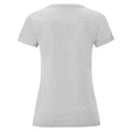 Heather Grey - Back - Fruit of the Loom Girls Iconic 150 T-Shirt