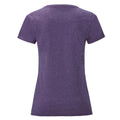 Purple Heather - Back - Fruit of the Loom Girls Iconic 150 T-Shirt