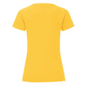 Sunflower - Back - Fruit of the Loom Girls Iconic 150 T-Shirt