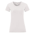 White - Front - Fruit of the Loom Girls Iconic 150 T-Shirt