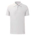 White - Front - Fruit of the Loom Mens Tailored Polo Shirt