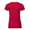 Classic Red - Back - Russell Womens-Ladies Organic Short-Sleeved T-Shirt