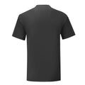 Black - Back - Fruit Of The Loom Mens Iconic 150 T-Shirt