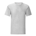 Heather Grey - Front - Fruit Of The Loom Mens Iconic 150 T-Shirt