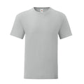 Zinc - Front - Fruit Of The Loom Mens Iconic 150 T-Shirt