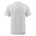 Heather Grey - Back - Fruit of the Loom Mens Iconic 150 V Neck T-Shirt