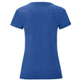 Heather Royal - Back - Fruit of the Loom Womens-Ladies Iconic 150 T-Shirt