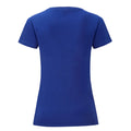 Cobalt Blue - Back - Fruit of the Loom Womens-Ladies Iconic 150 T-Shirt