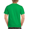 Irish Green - Side - Gildan Mens Heavy Cotton Short-Sleeved T-Shirt