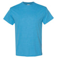 Military Green - Side - Gildan Mens Heavy Cotton Short-Sleeved T-Shirt