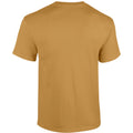 Dark Heather - Side - Gildan Mens Heavy Cotton Short-Sleeved T-Shirt