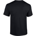 Black - Back - Gildan Mens Heavy Cotton Short-Sleeved T-Shirt