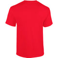 Red - Back - Gildan Mens Heavy Cotton Short-Sleeved T-Shirt