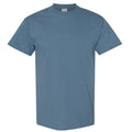 Indigo Blue - Front - Gildan Mens Heavy Cotton Short-Sleeved T-Shirt