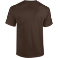 Dark Chocolate - Back - Gildan Mens Heavy Cotton Short-Sleeved T-Shirt