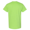 Lime - Back - Gildan Mens Heavy Cotton Short-Sleeved T-Shirt