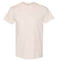 Natural - Front - Gildan Mens Heavy Cotton Short-Sleeved T-Shirt