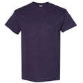 Blackberry - Front - Gildan Mens Heavy Cotton Short-Sleeved T-Shirt